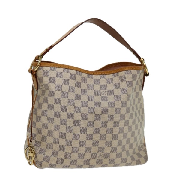 LOUIS VUITTON Damier Azur Delightful PM Shoulder Bag N41447 LV Auth 69328 - Picture 1 of 16